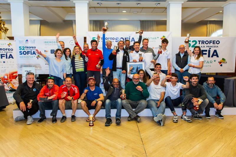 Oveall winners of the 52 Trofeo Princesa Sofía for racer-cruisers and keelboats photo copyright Laura G. Guerra taken at Real Club Náutico de Palma