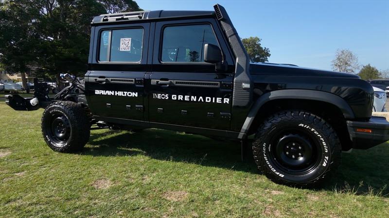 Check out the cool Ineos Grenadier vehicles at Gosford Sailing Club - Brian Hilton - Ineos Grenadier Etchells NSW Championship 2026 photo copyright Hippodrone taken at Gosford Sailing Club
