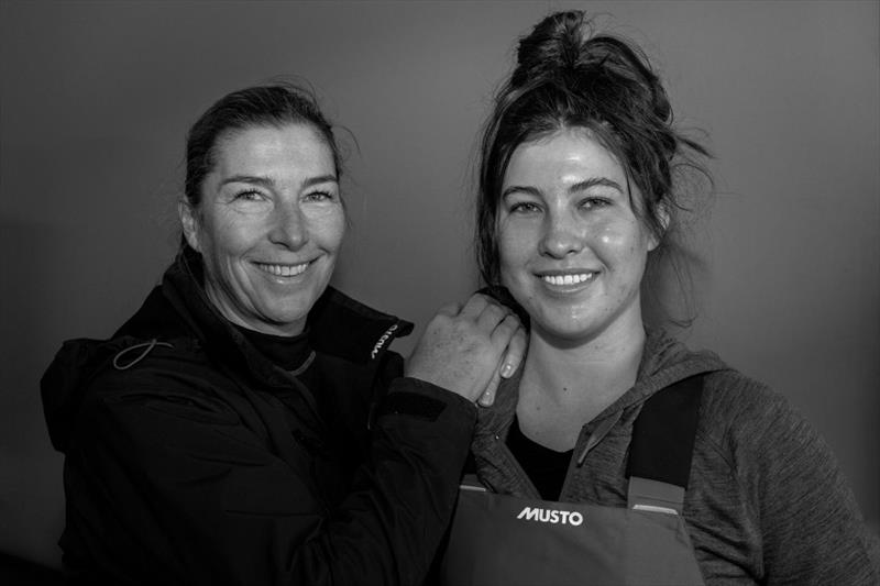Belinda Parkes and her daughter Taylor - Australian Women's Keelboat Regatta photo copyright Andrea Francolini, AWKR taken at Royal Melbourne Yacht Squadron