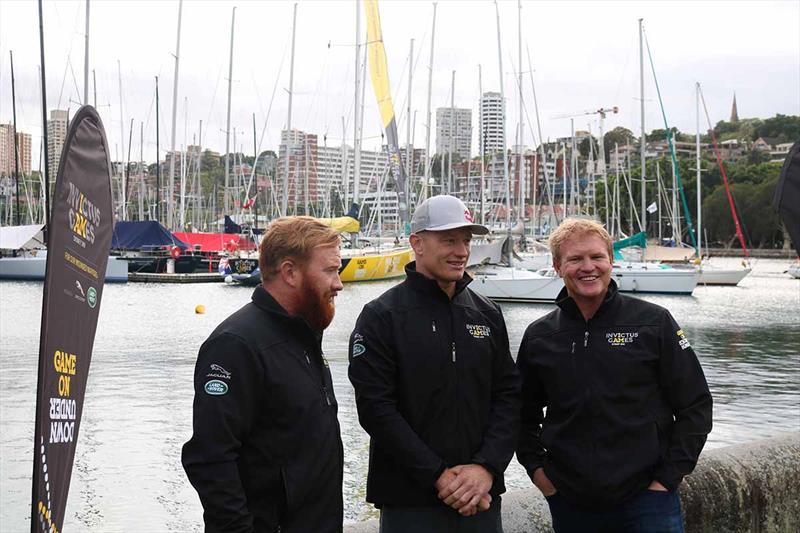 Tom Spithill, James Spithill, Ben Rahilly - Australian Invictus Yacht - photo © Morgan Kasmarik