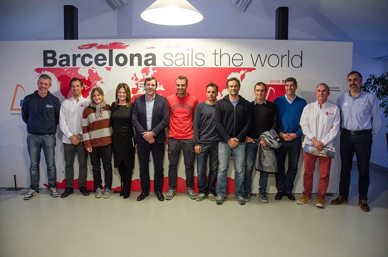 Barcelona World Race 2018/19 - Presentation of the regatta photo copyright Mireia Perello taken at Fundació Navegació Oceànica Barcelona