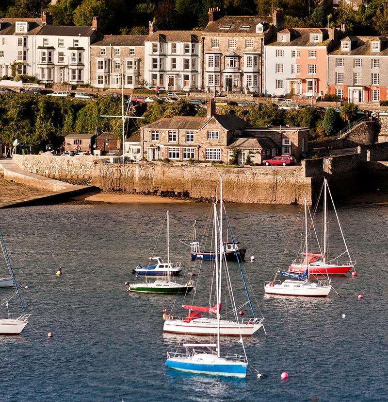 The Royal Cornwall YC (above) and St Mawes SC will both host events during the celebrations photo copyright Roger Hollingsworth / PPL taken at Royal Cornwall Yacht Club