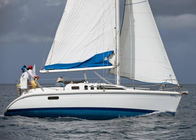 Mandy – Hunter 29.5 – wins Non CSA Coastal Series - Barbados Sailing Week 2018 photo copyright Peter Marshall / BSW taken at Barbados Cruising Club