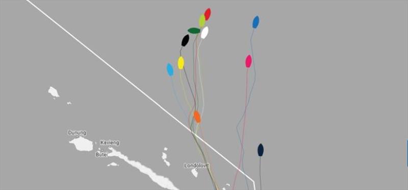 Current positions – Clipper Round the World Yacht Race 7: The Forever Tropical Paradise Race, Day 7 photo copyright Clipper Race taken at 