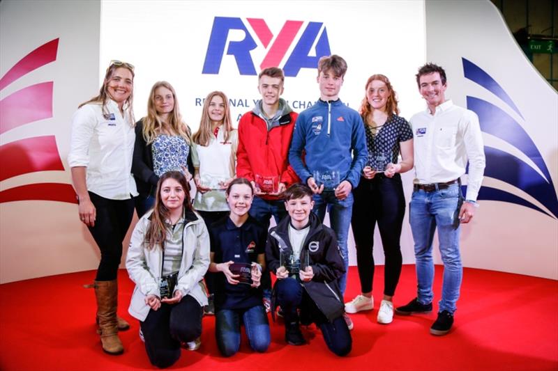 RYA Regional Youth Champions awarded at RYA Dinghy Show - photo © Paul Wyeth / RYA