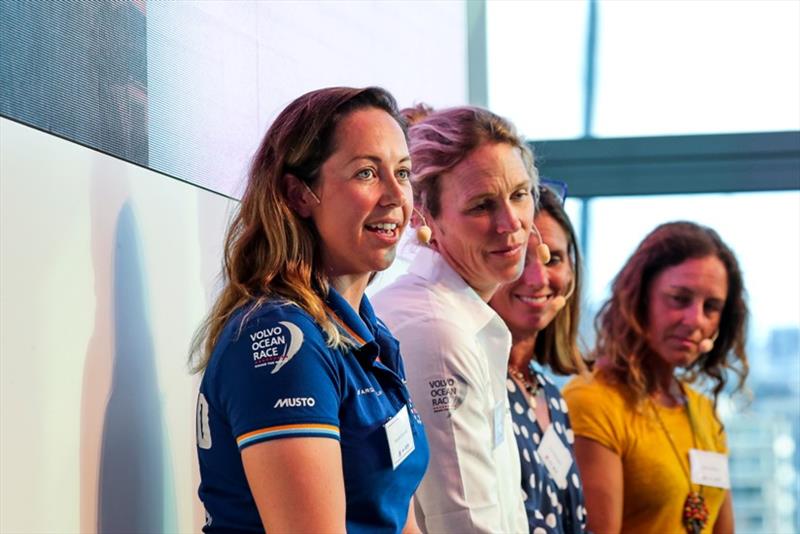 International Women's Day event at the Volvo Pavilion. 08 March, 2018 photo copyright Jesus Renedo / Volvo Ocean Race taken at 