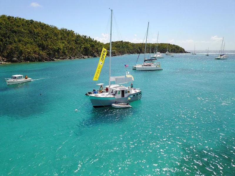 St Thomas is blessed with endless beautiful anchorages for cruising - photo © VI Professional Charter Association