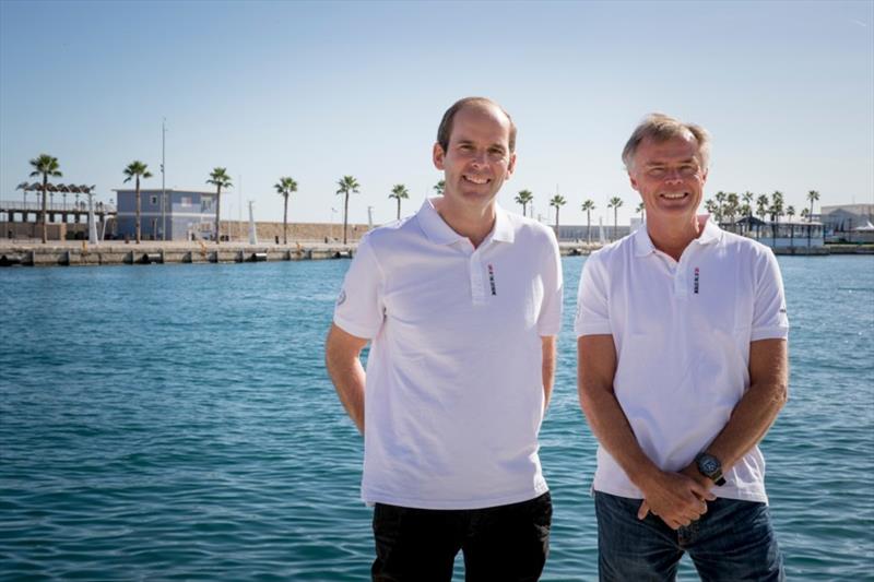 Richard Brisius and Johan Salén -- President and co-President of the 2017-18 Volvo Ocean Race photo copyright Ainhoa Sanchez / Volvo Ocean Race taken at 