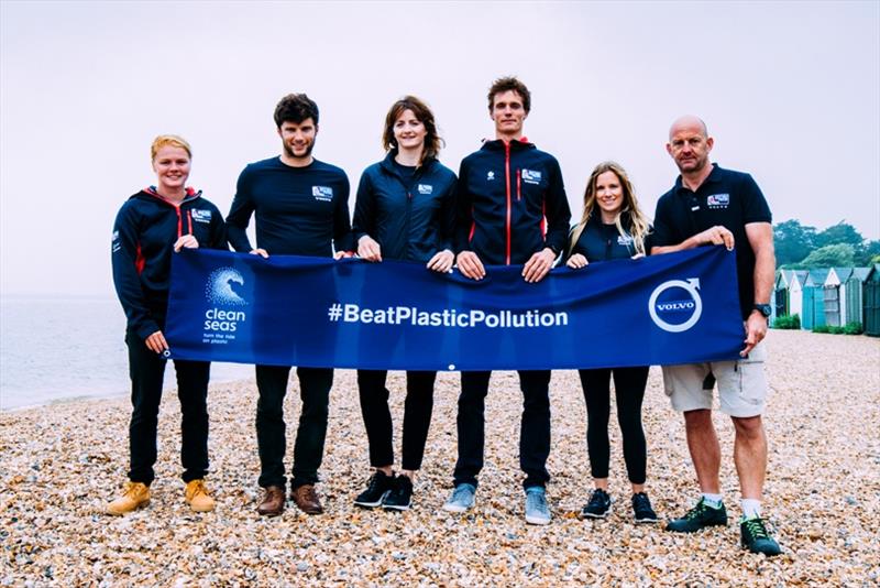 British Sailing Team and Volvo Car UK beach clean up - World Environment Day photo copyright Volvo Car UK Ltd taken at 