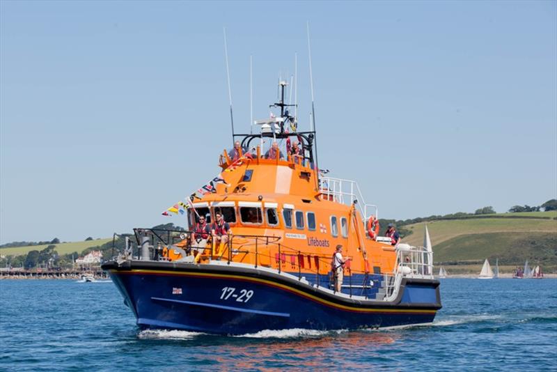 Parade of Sail and Power - RNLI lifeboat photo copyright Morgan Webb taken at 