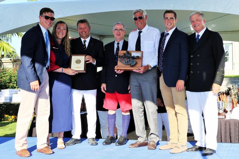 Grundoon, Jim Grundy and family, William L. Glenn Family Participation Prize photo copyright Nic Douglass / www.AdventuresofaSailorGirl.com taken at Royal Bermuda Yacht Club