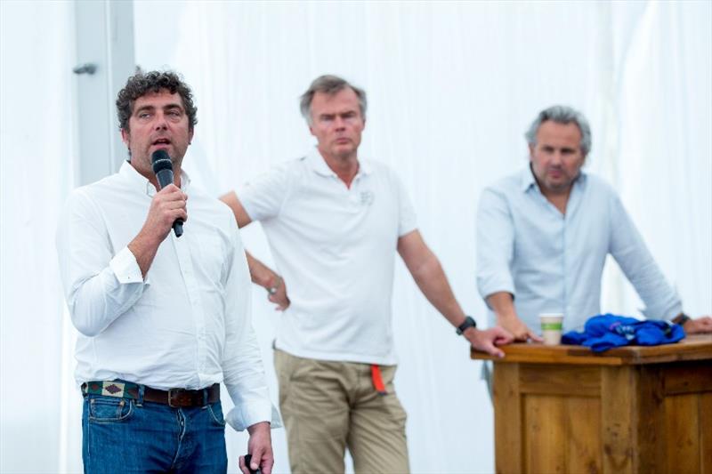 The Hague Stopover. Information session about IMOCA partnership at The Hague - photo © Pedro Martinez / Volvo Ocean Race