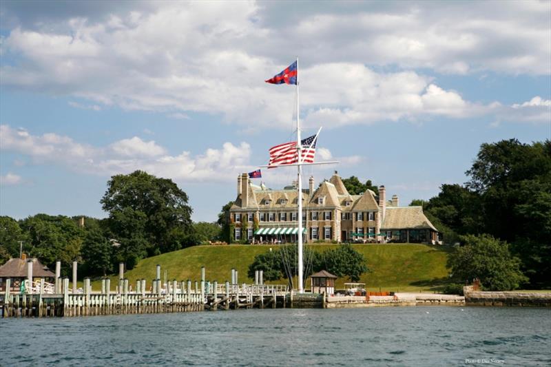 New York Yacht Club's Harbour Court clubhouse in Newport, Rhode Island. Newport was the venue for New York Yacht Club's defenses of the America's Cup from 1930-1983 photo copyright Dan Nerney / NYYC taken at New York Yacht Club