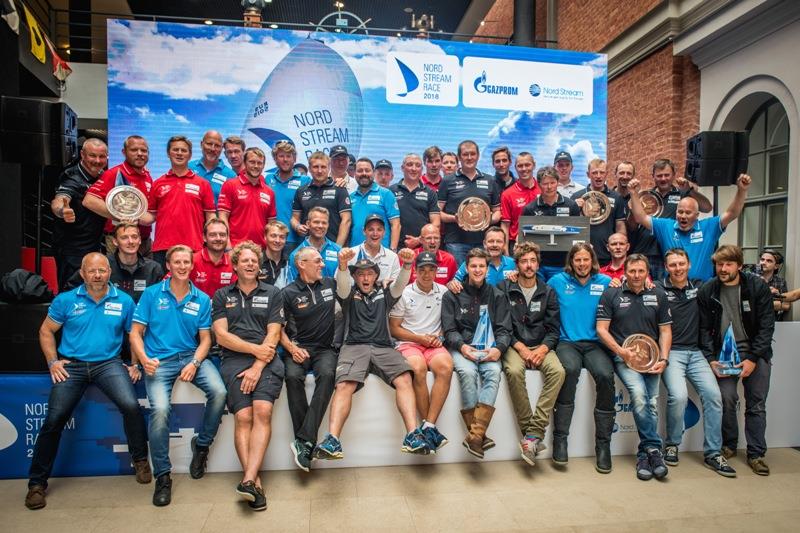 All teams celebrating the winners photo copyright NSR / Anya Semeniouk taken at Kieler Yacht Club