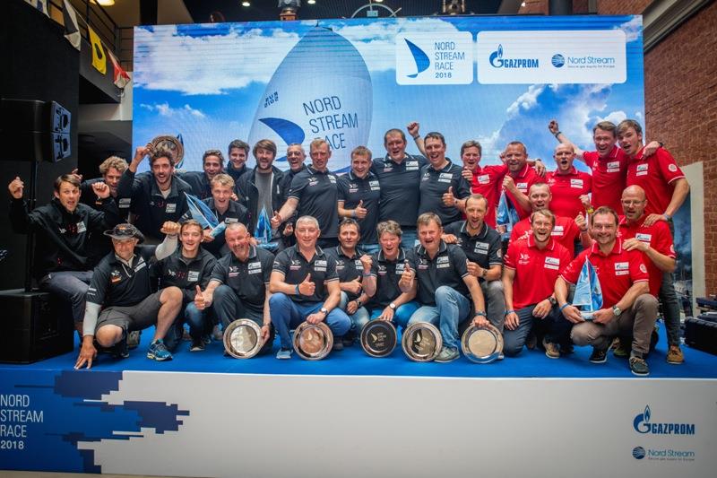 All-rounder Ranking: 2nd Germany, 1st Russia, 3rd Denmark photo copyright NSR / Anya Semeniouk taken at Kieler Yacht Club