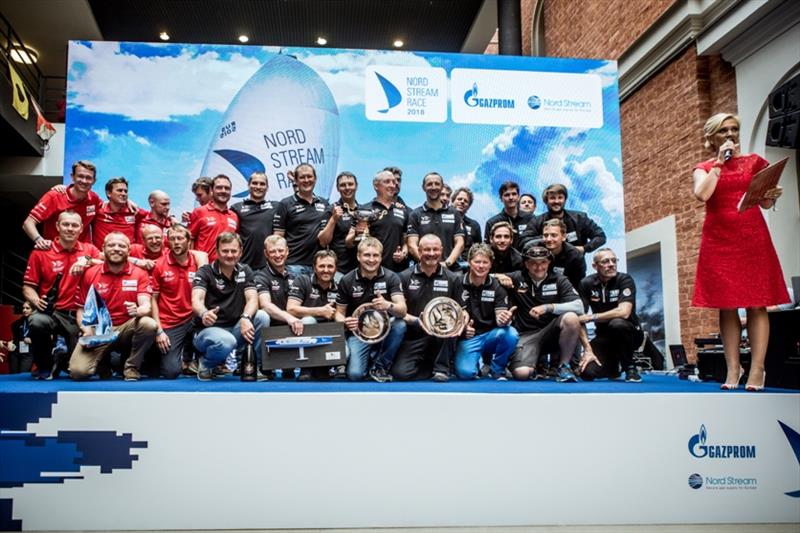 Offshore Ranking: 2nd Denmark, 1st Russia, 3rd Germany photo copyright NSR / Anya Semeniouk taken at Kieler Yacht Club