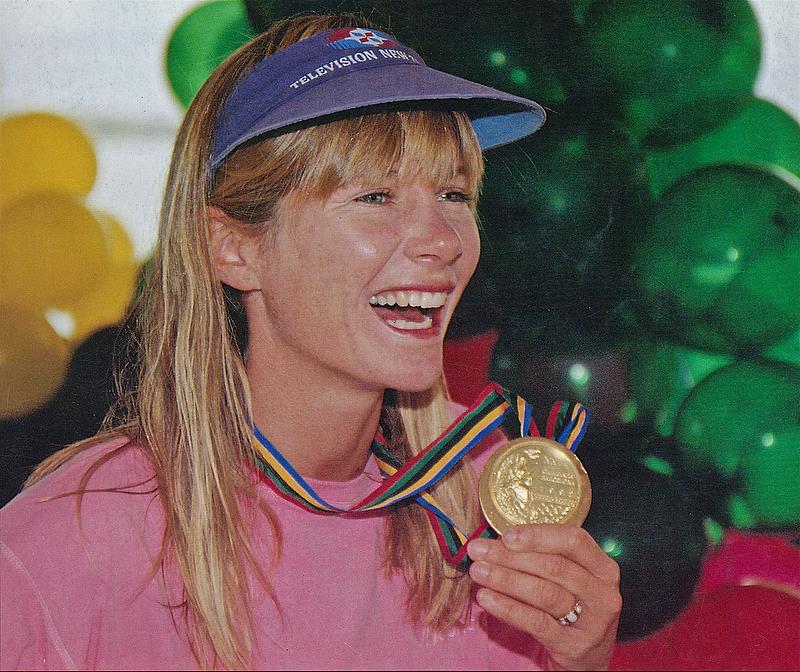 Barbara Kendall - Gold medalist is the 1992 Olympics - New Zealand sailors medalled in four events and placed fourth in four others photo copyright Ivor Wilkins taken at 