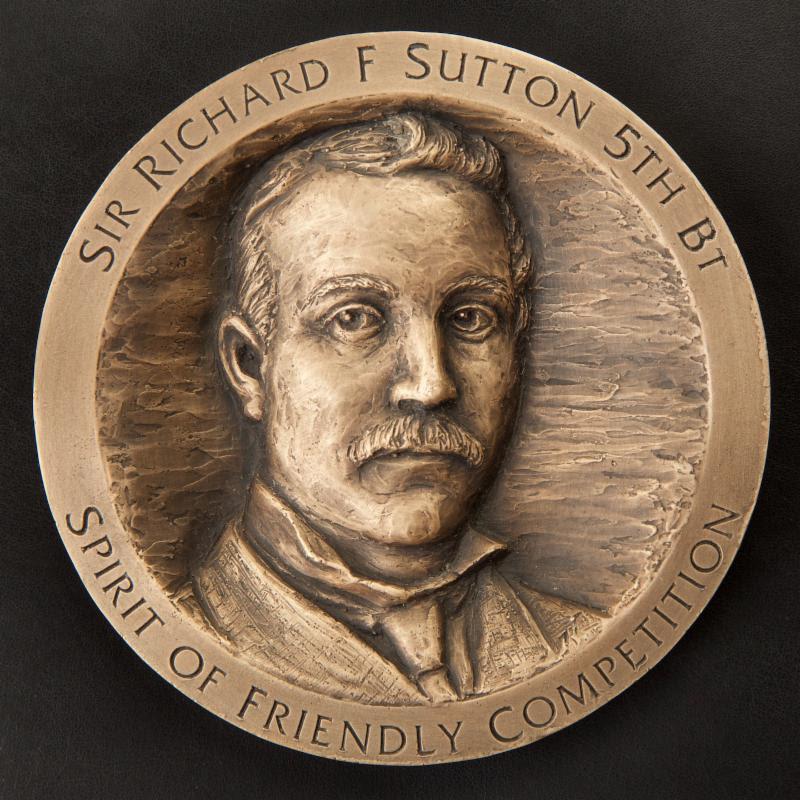 The Sir Richard Francis Sutton Medal - photo © Event Media