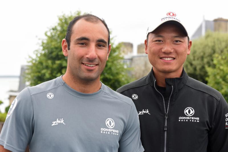 IRC provisional leaders: Benjamin Schwartz (FRA) and Chen Jin Hao's (CHN) Figaro 2 El Velosolex SL Energies Group photo copyright Rick Tomlinson / RORC taken at Royal Ocean Racing Club