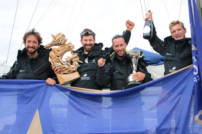 From left: Julien Pulvé, Phil Sharp, Pablo Santurdé and Sam Matson photo copyright Phil Sharp Racing taken at Royal Ocean Racing Club