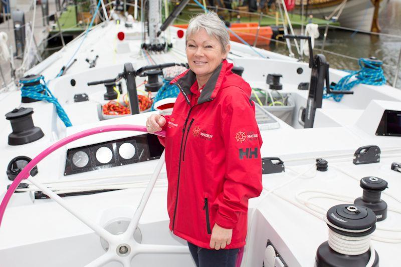 Tracy made history in 1989/90 as Skipper of the first all-female team to compete in the Whitbread Round The World Race - photo © Maiden