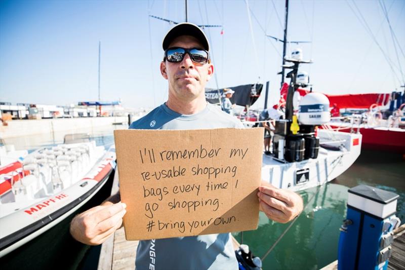 Leg Zero, Prologue, dsustainability pledge photo copyright Jen Edney / Volvo Ocean Race taken at 