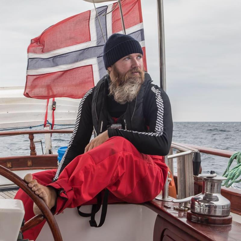 Former soldier Chris Fleet sails across the Atlantic in aid of sailing charity Turn to Starboard photo copyright The Black Dragonfly taken at 