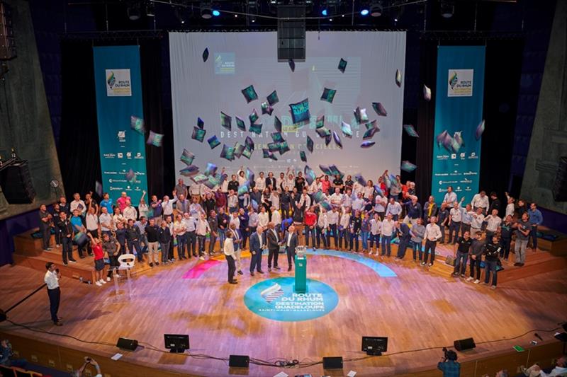 Route du Rhum-Destination Guadeloupe official presentation at Maison de la Radio, Paris photo copyright Yvan Zedda taken at 