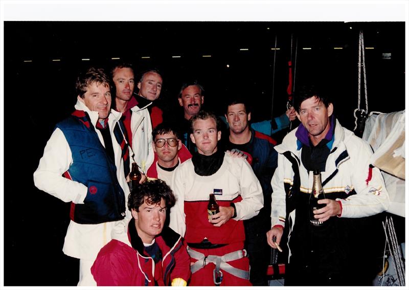 Robin Crawford and his winning 1992 Sydney Hobart crew photo copyright Clare Crawford taken at 