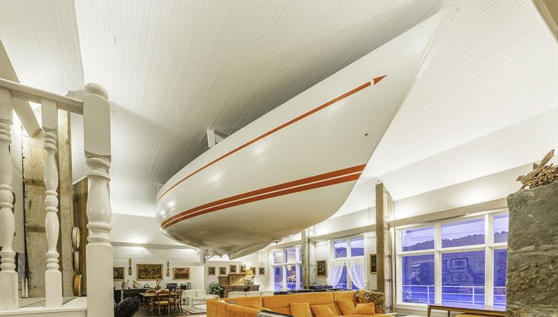 Yes - that is a 41 and a half foot IRC racer in the lounge photo copyright Brian Danyliw taken at Royal Vancouver Yacht Club