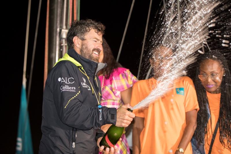 Phil Sharp finishes third in the Class40 on Imerys Clean Energy - Route du Rhum-Destination Guadeloupe photo copyright Alexis Courcoux taken at 