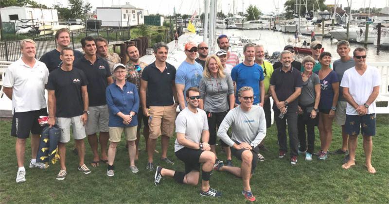 The second special event is the Short-Handed Championship. The champions were Eric Leitner & Jim McNally, followed by Andreas Giacoumis & Michael Barry and TJ Dalton & Eric Bulis - J/24 Racing at Manhattan Yacht Club photo copyright Bob Finkelstein taken at Manhattan Yacht Club