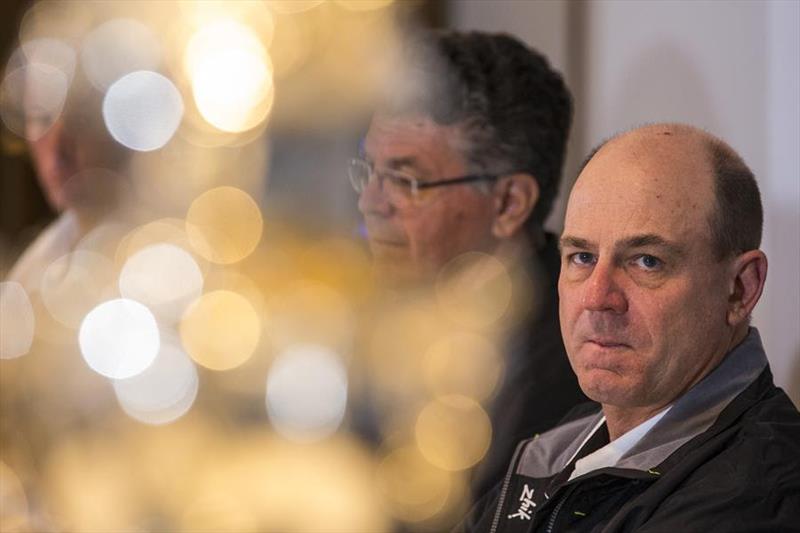 Matt Allen (Ichi Ban) eyes the Tattersall Cup for Overall Winner Rolex Sydney Hobart photo copyright Andrea Francolini taken at Cruising Yacht Club of Australia