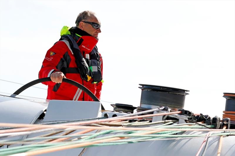 Skipper Francis Joyon - photo © Pierrick Contin / IDEC SPORT