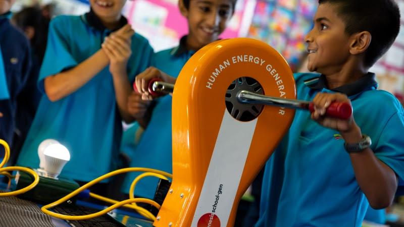 Genesis and Emirates Team New Zealand will work together to introduce new STEM resources and activities for schools - photo © Genesis Energy