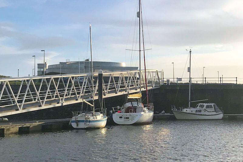 All calm in the marina at Plas Heli photo copyright Vicky Cox taken at Pwllheli Sailing Club