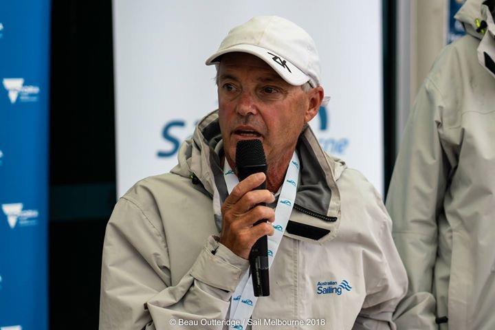 Chris Symonds - 2018 Australian Para Sailing Championships photo copyright Beau Outteridge taken at Royal Brighton Yacht Club