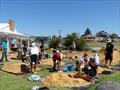 The sand castle competition was a huge hit for the children and families at the Aqua Spectacular Goolwa Regatta Week © Canvas Sails