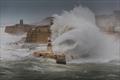 © Kurt Arrigo 70kt storm hits Ricasoli Breakwater Lighthouse in Valletta, Malta. February 24, 2019 © Kurt Arrigo