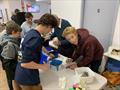 Marking the yabbies for the big race - Keepit Kool Regatta 2019 © Lisa Ratcliff-OCC