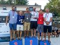 Podium - Harken Derm Seascape and First 18 Open European Championship © Jakica Jesih, GoSailing