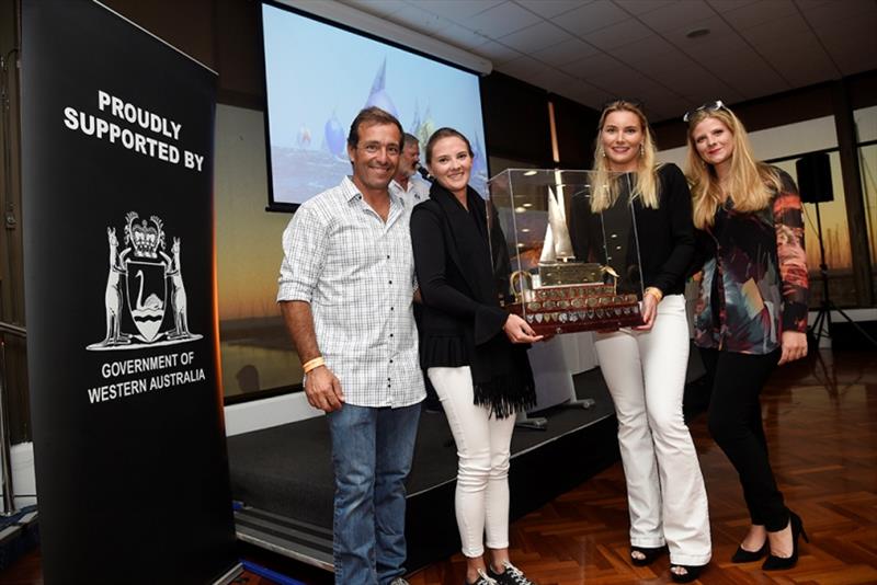 Team Olinghi - Australasian Dragon Championship for the Prince Philip Cup, Final Day photo copyright Richard Polden taken at Fremantle Sailing Club