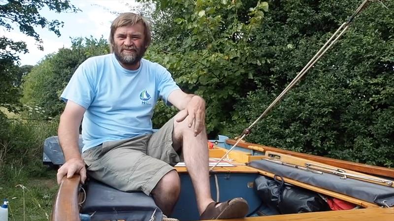 Roger Barnes, President of the Dinghy Cruising Association - RYA Dinghy Show - photo © Royal Yachting Association