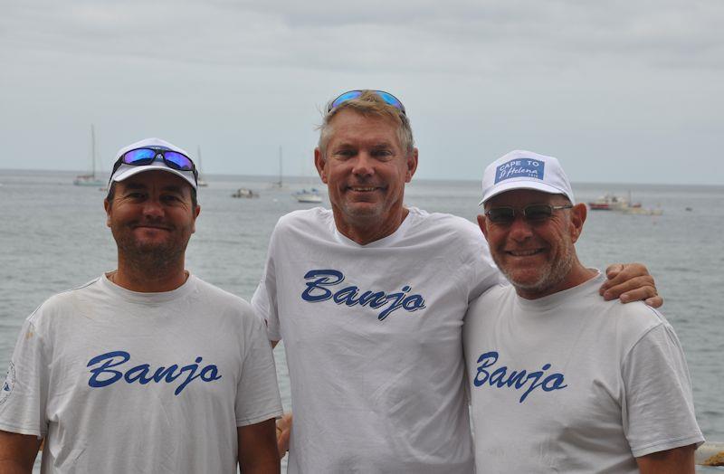 Banjo takes line honours in the Cape to St Helena Race 2018/2019 photo copyright Vince Thompson taken at 