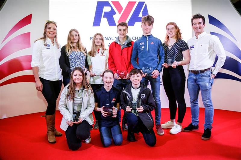 RYA Regional Youth Champion Award winners 2018 photo copyright RYA taken at Royal Yachting Association
