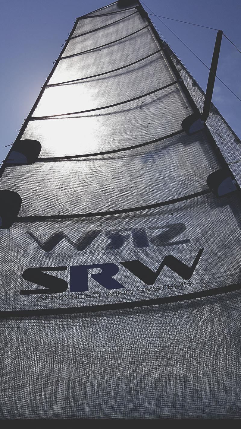 Span-wise shape can be varied on SRW photo copyright Advanced Wing Systems taken at 