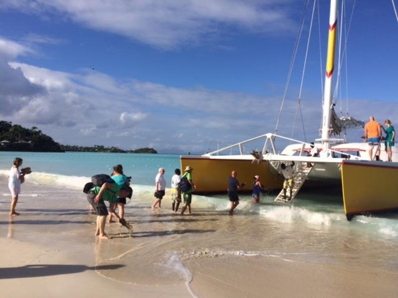 60' foot catamaran - Antigua Sailing Week photo copyright Event Media taken at Antigua Yacht Club