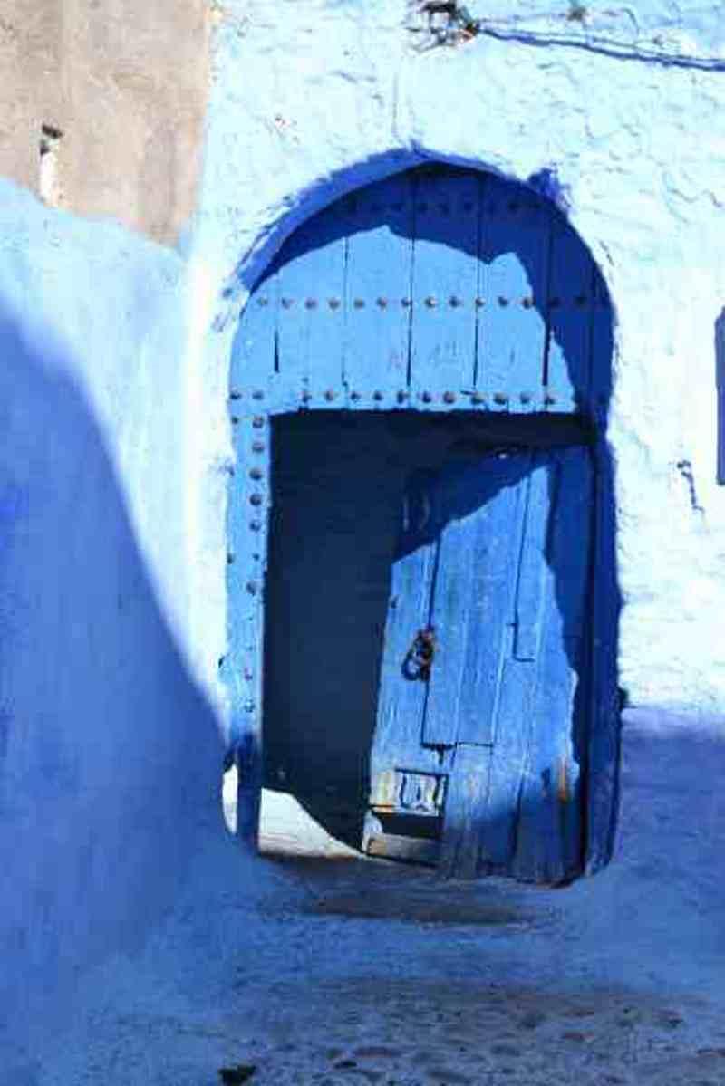 Doors of Chefchaouen photo copyright SV Red Roo taken at 