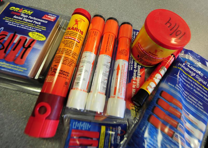 What to do with old marine flares? Maine may have figured out an answer to the problem photo copyright U.S. Coast Guard taken at 