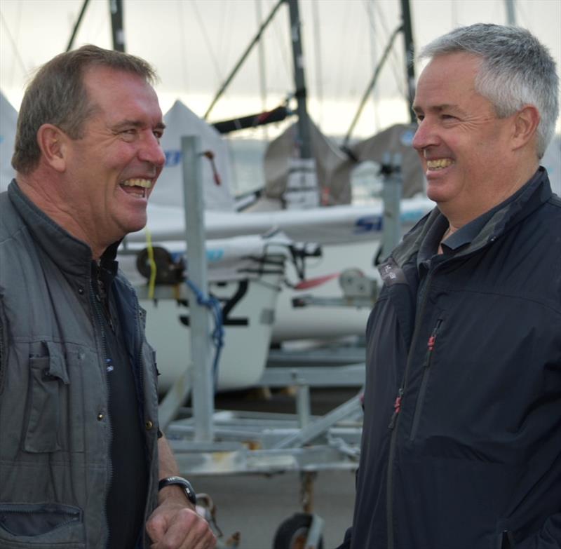 Sailability Tasmania sailor Craig Escott and Stephen Catchpool - photo © Jane Austin